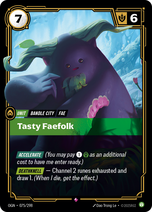Riftbound Unit: Tasty Faefolk