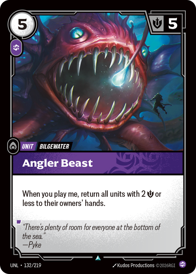 Riftbound Unit: Angler Beast