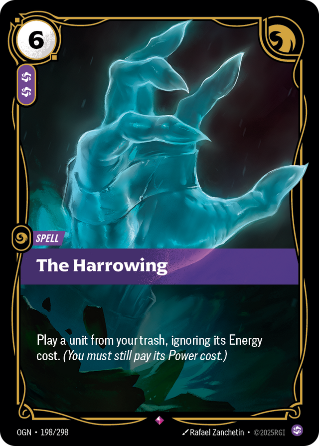 Riftbound Spell: The Harrowing
