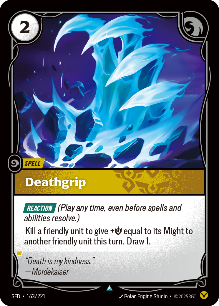 Riftbound Spell: Deathgrip