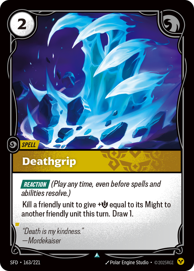 Riftbound Spell: Deathgrip
