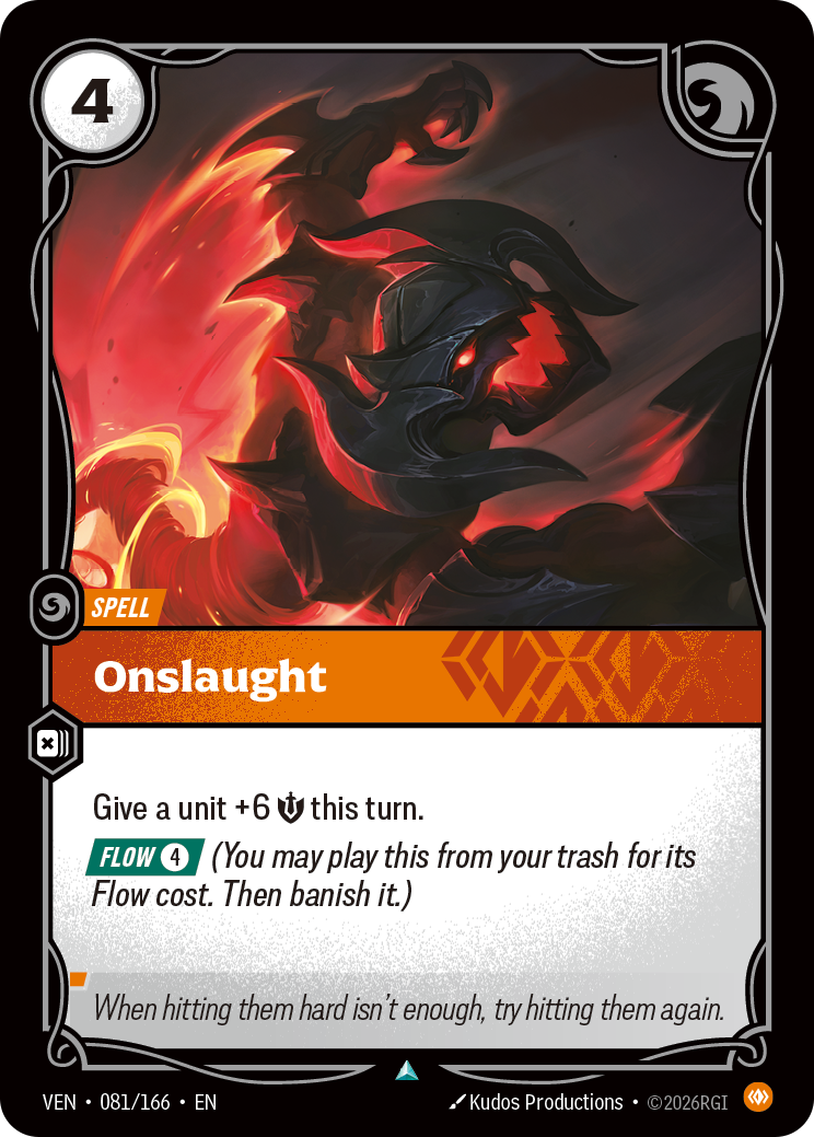 Riftbound Spell: Onslaught