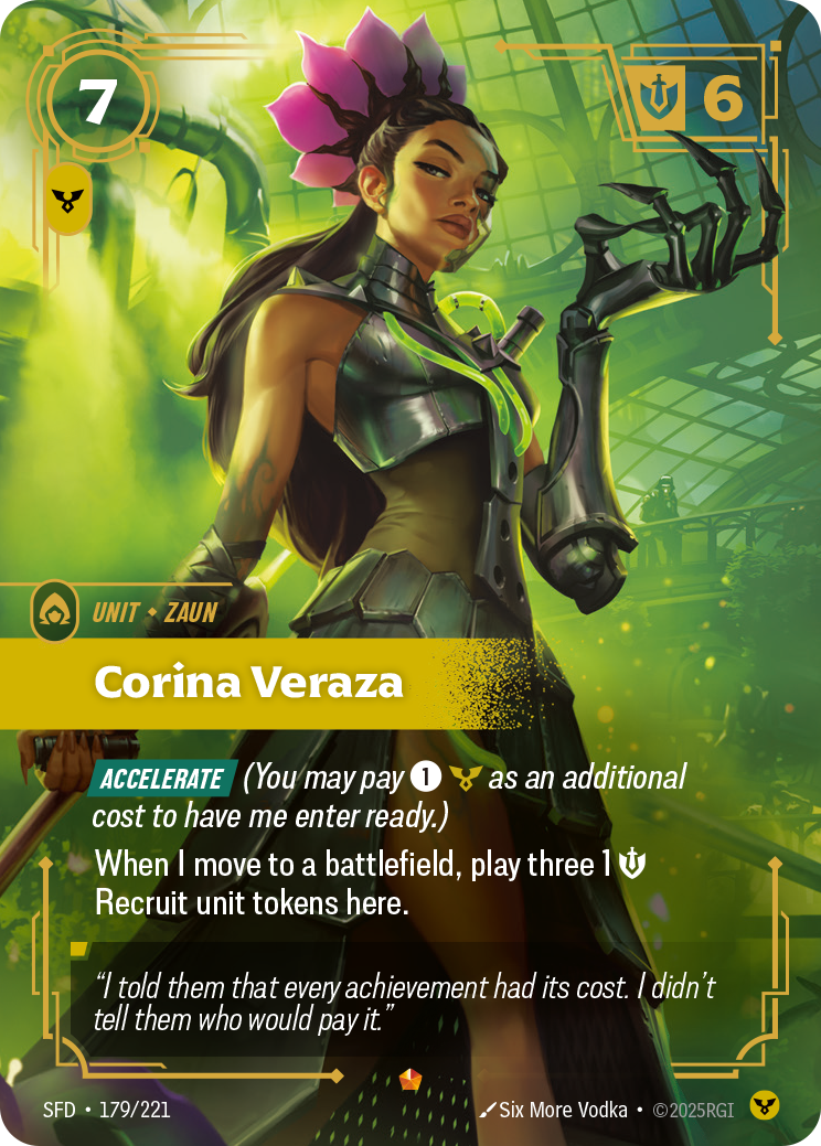 Riftbound Unit: Corinna Veraza