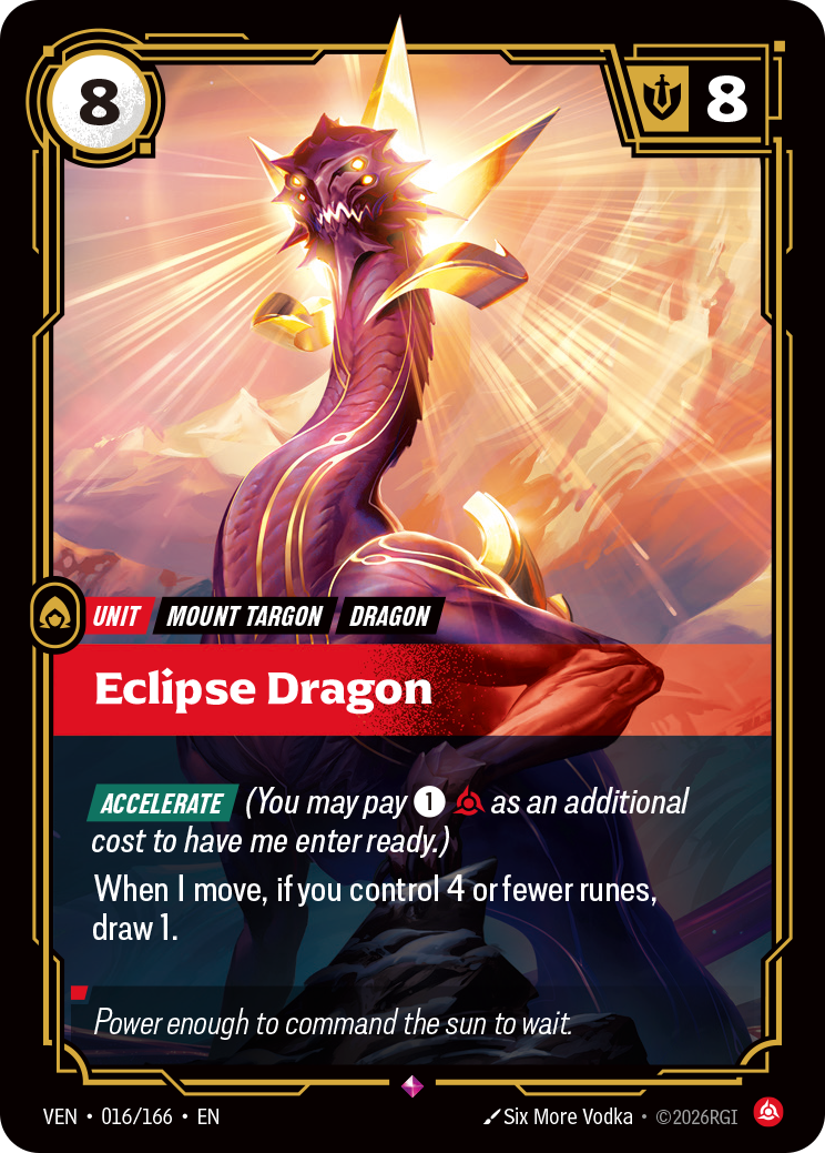 Riftbound Unit: Eclipse Dragon