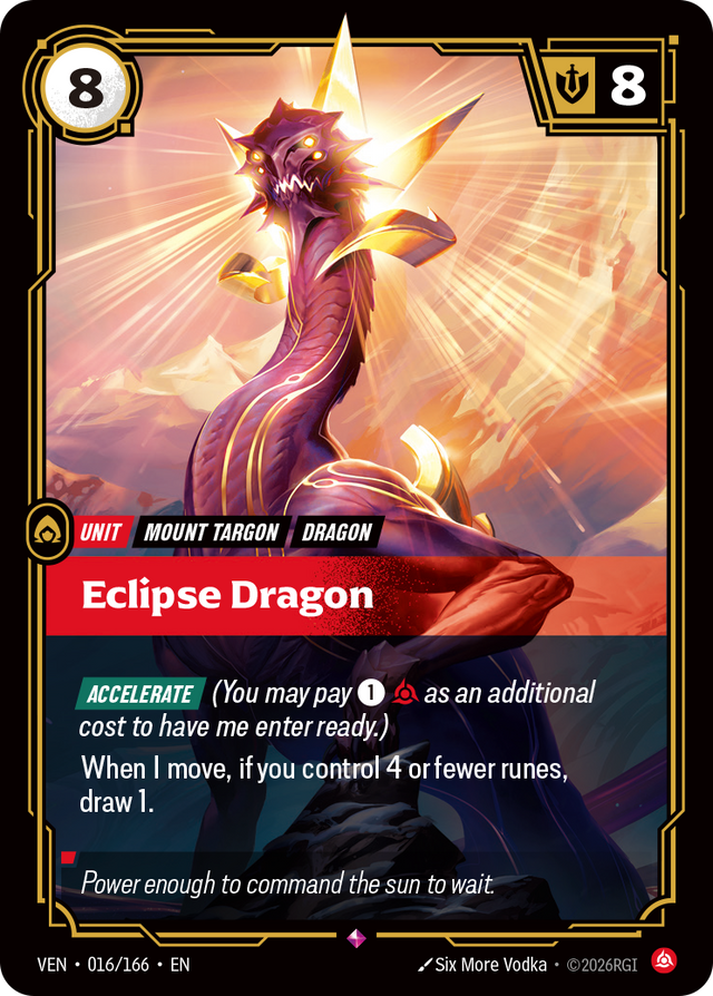 Riftbound Unit: Eclipse Dragon