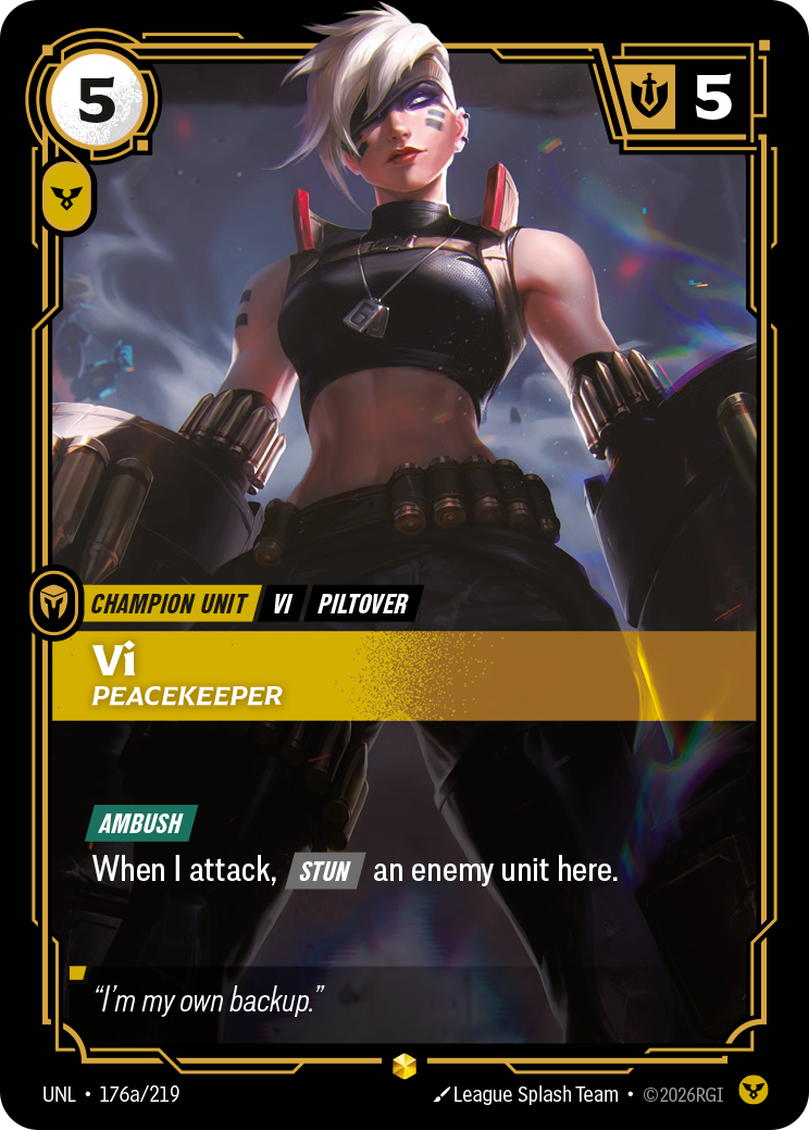 Riftbound Champion Unit: Vi