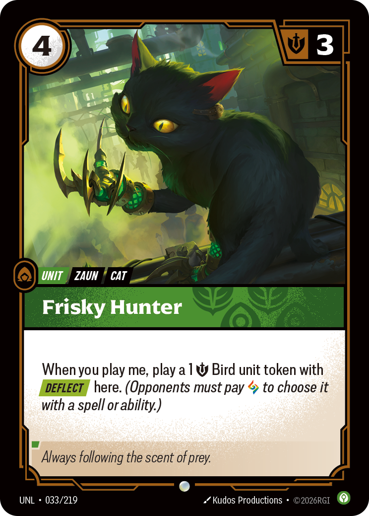 Riftbound Unit: Frisky Hunter