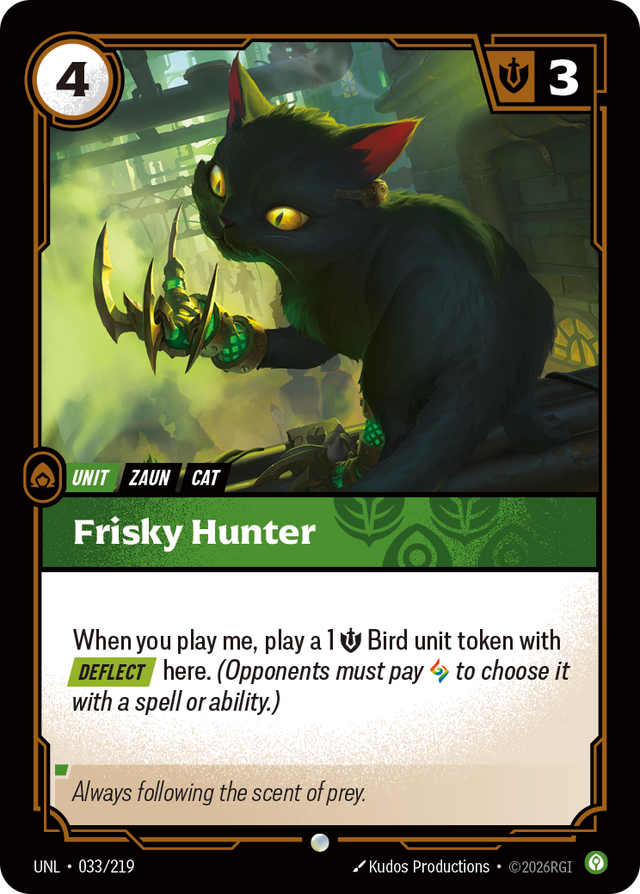 Riftbound Unit: Frisky Hunter