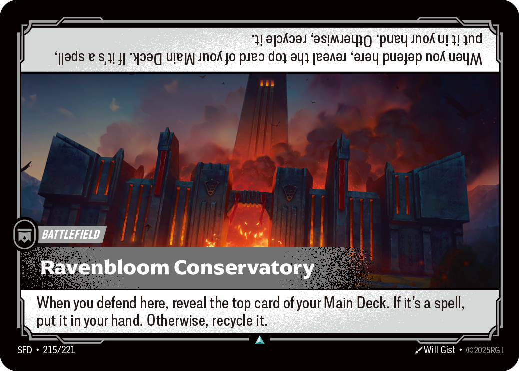 Riftbound Battlefield: Ravenbloom Conservatory