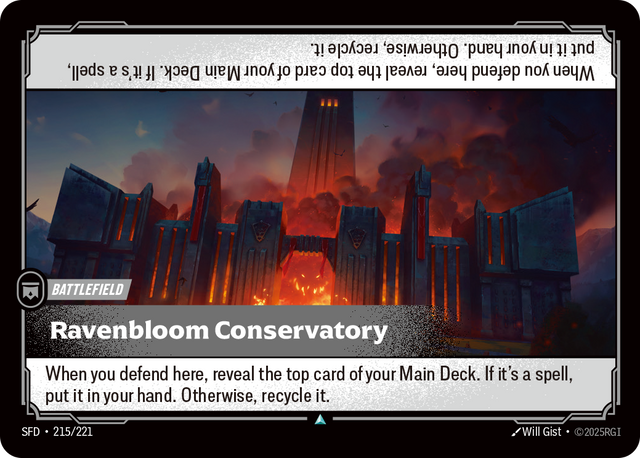 Riftbound Battlefield: Ravenbloom Conservatory