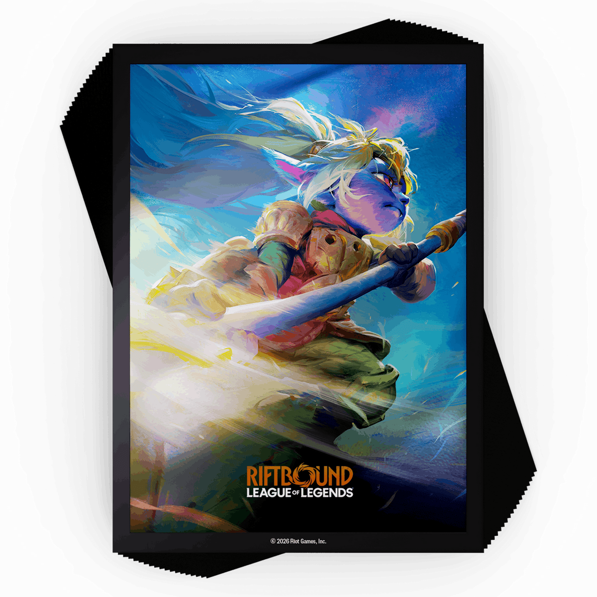 Riftbound Art Sleeves – Poppy, Keeper of the Hammer (100)