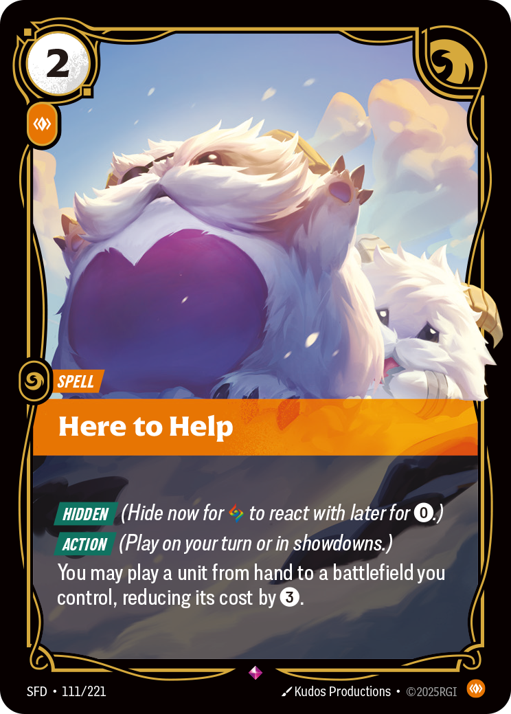 Riftbound Spell: Here to Help