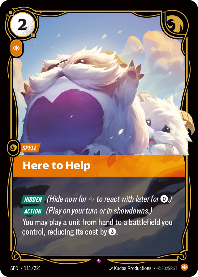 Riftbound Spell: Here to Help