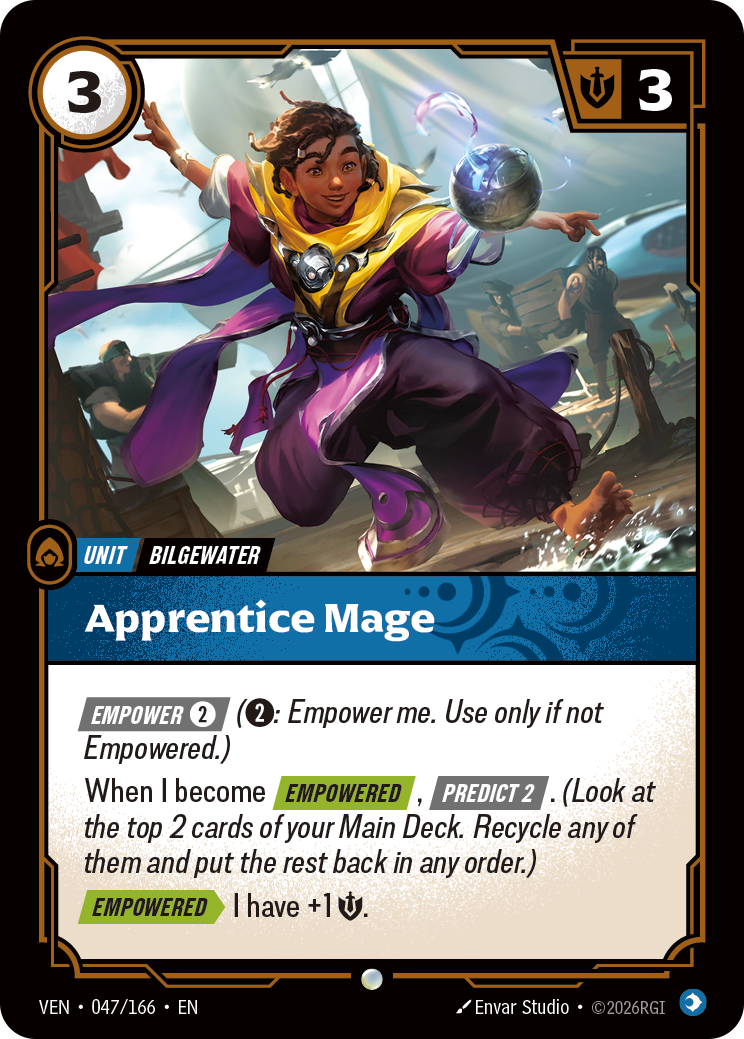 Riftbound Unit: Apprentice Mage