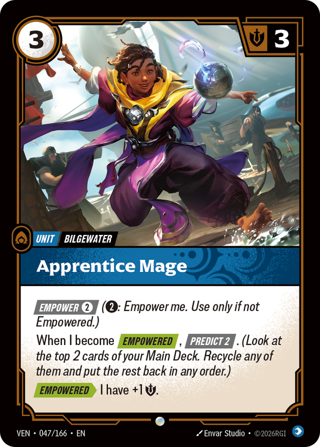 Riftbound Unit: Apprentice Mage