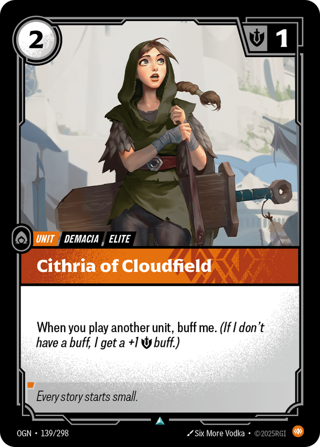 Riftbound Unit: Cithria of Cloudfield