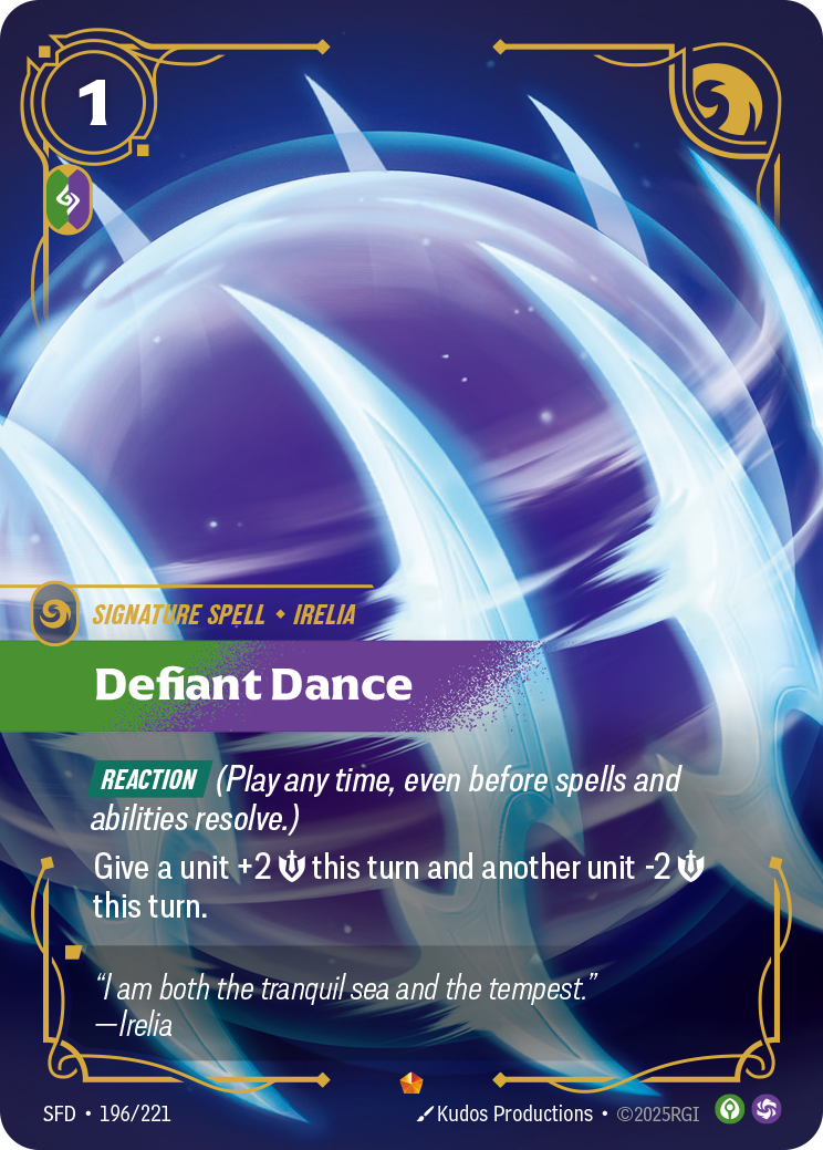 Riftbound Spell: Defiant Dance