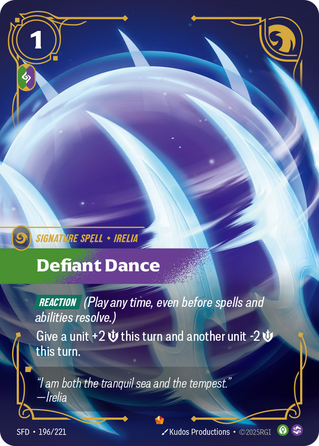Riftbound Spell: Defiant Dance