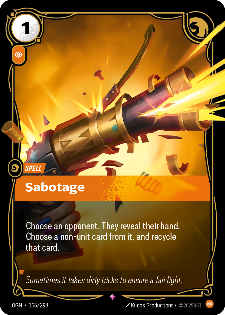 Riftbound Spell: Sabotage