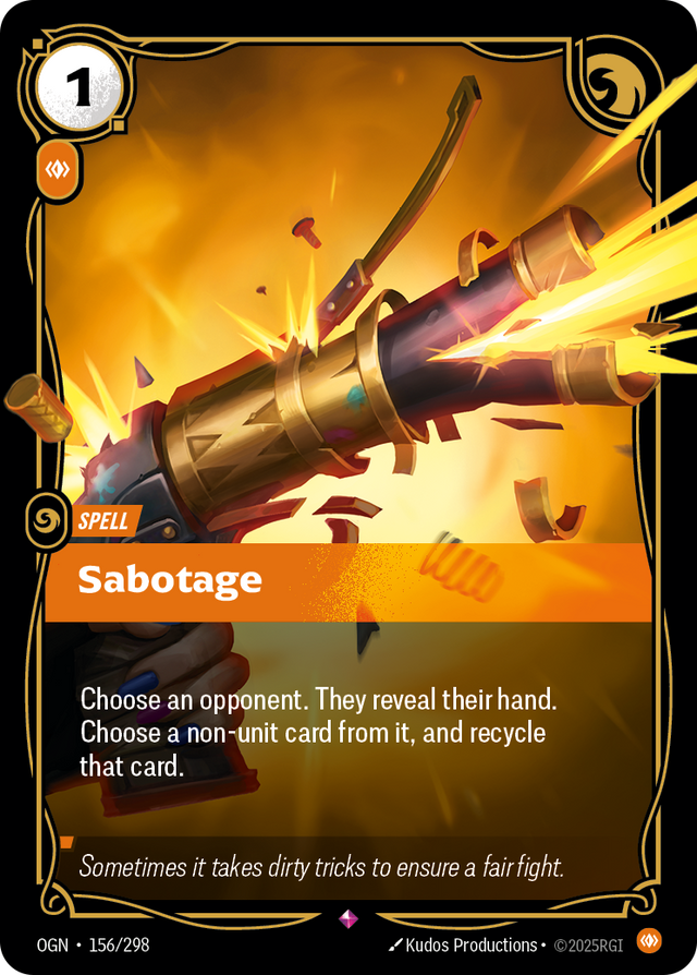 Riftbound Spell: Sabotage