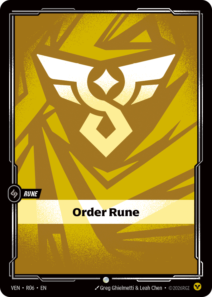 Riftbound Rune: Order Rune
