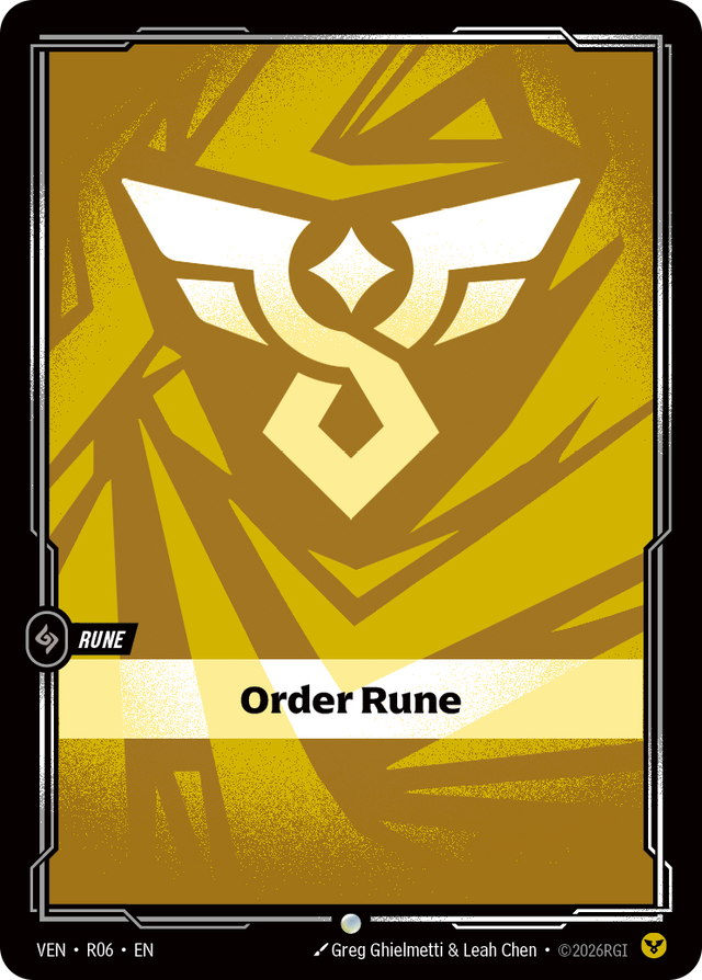 Riftbound Rune: Order Rune