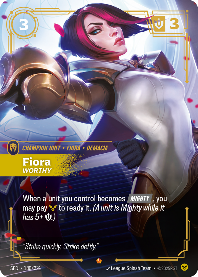 Riftbound Champion Unit: Fiora