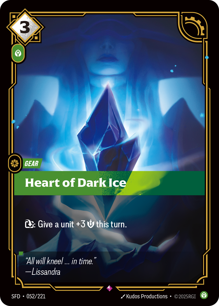 Riftbound Gear: Heart of Dark Ice