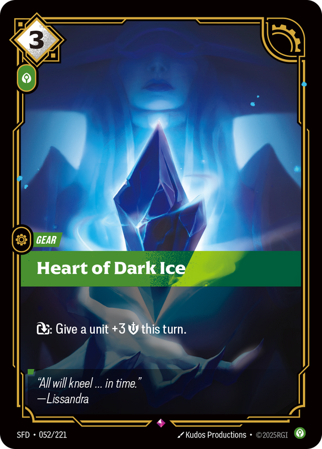 Riftbound Gear: Heart of Dark Ice