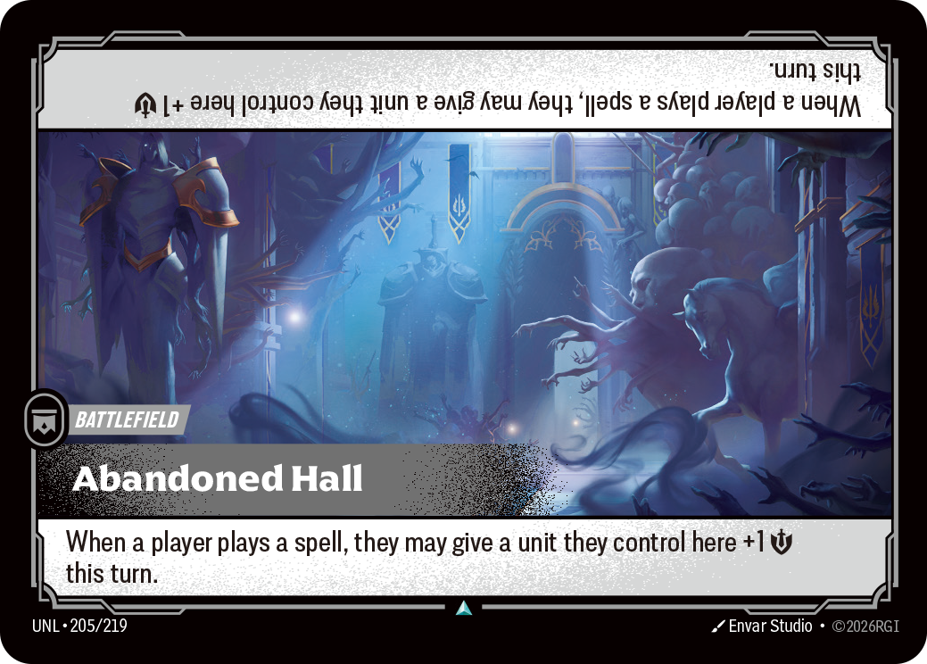 Riftbound Battlefield: Abandoned Hall