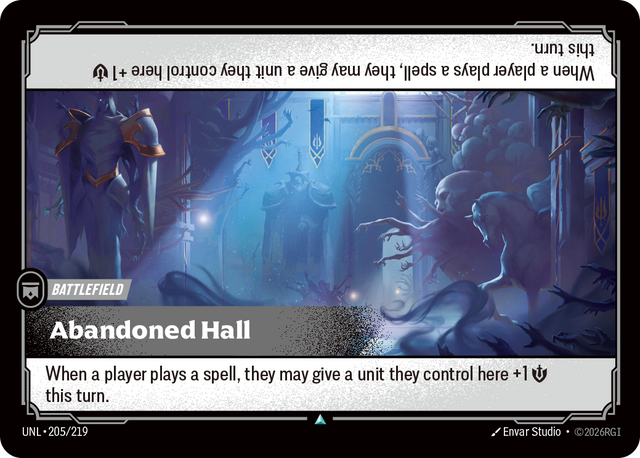Riftbound Battlefield: Abandoned Hall