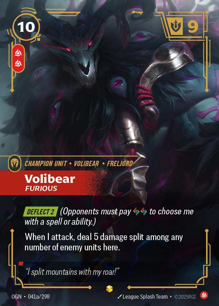 Riftbound Champion Unit: Volibear