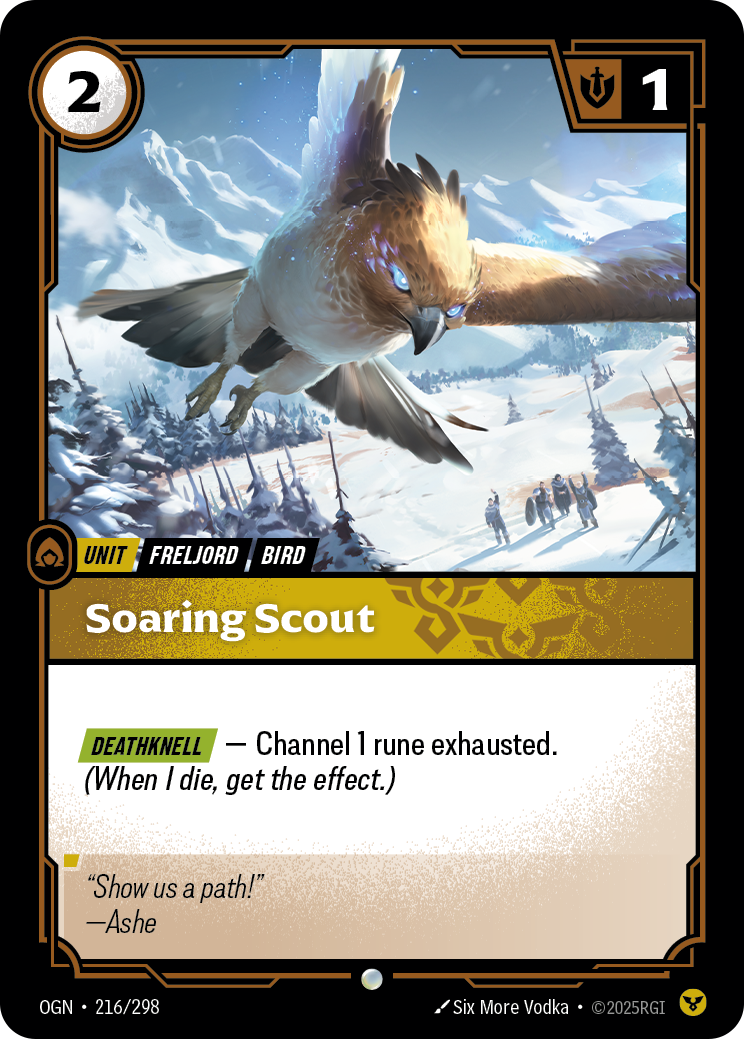 Riftbound Unit: Soaring Scout