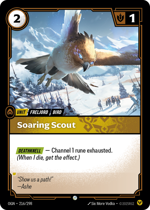Riftbound Unit: Soaring Scout