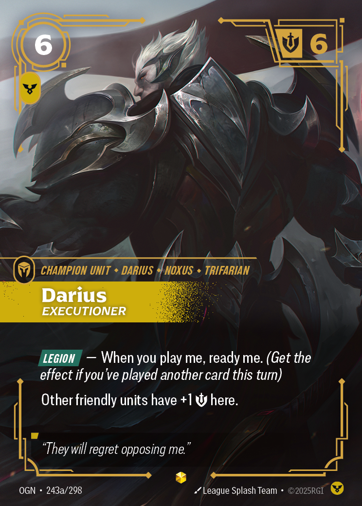 Riftbound Champion Unit: Darius