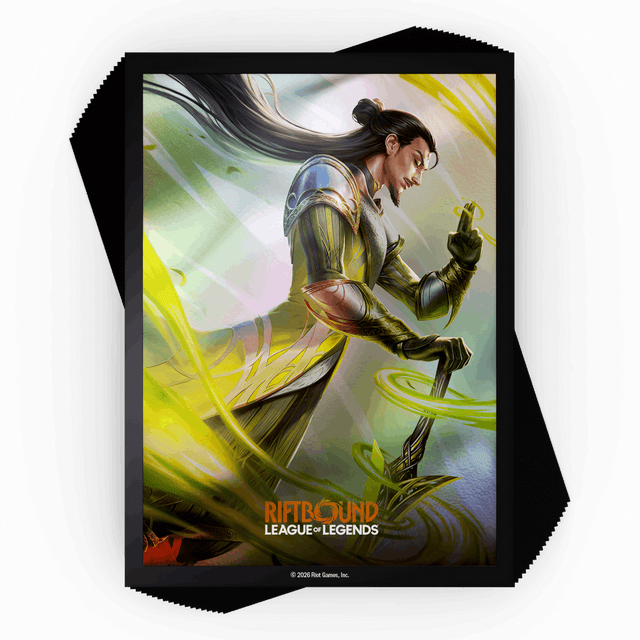 Riftbound Art Sleeves – Master Yi, Wuju Master (100)