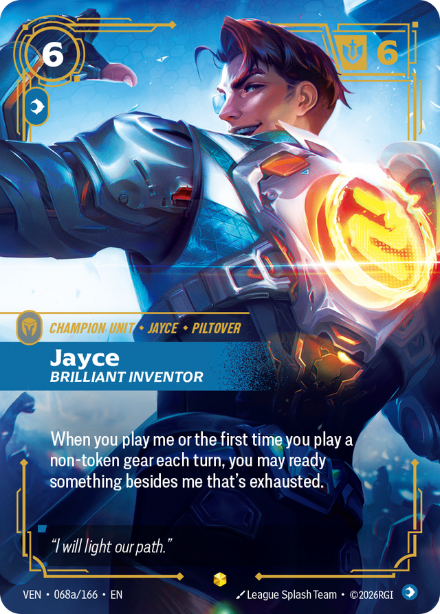 Riftbound Champion Unit: Jayce