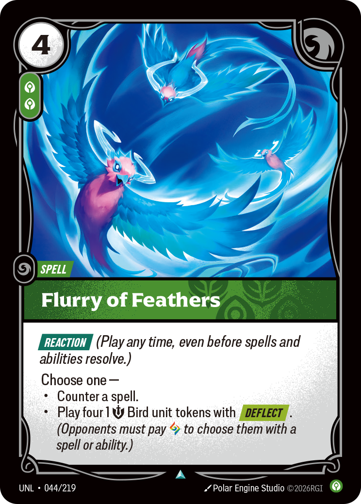 Riftbound Spell: Flurry of Feathers