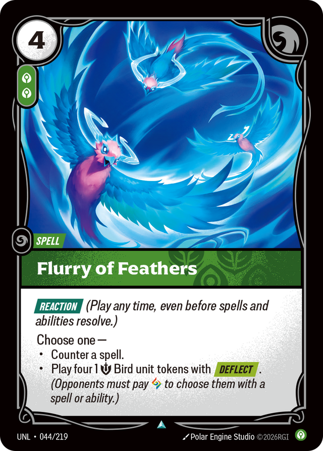 Riftbound Spell: Flurry of Feathers