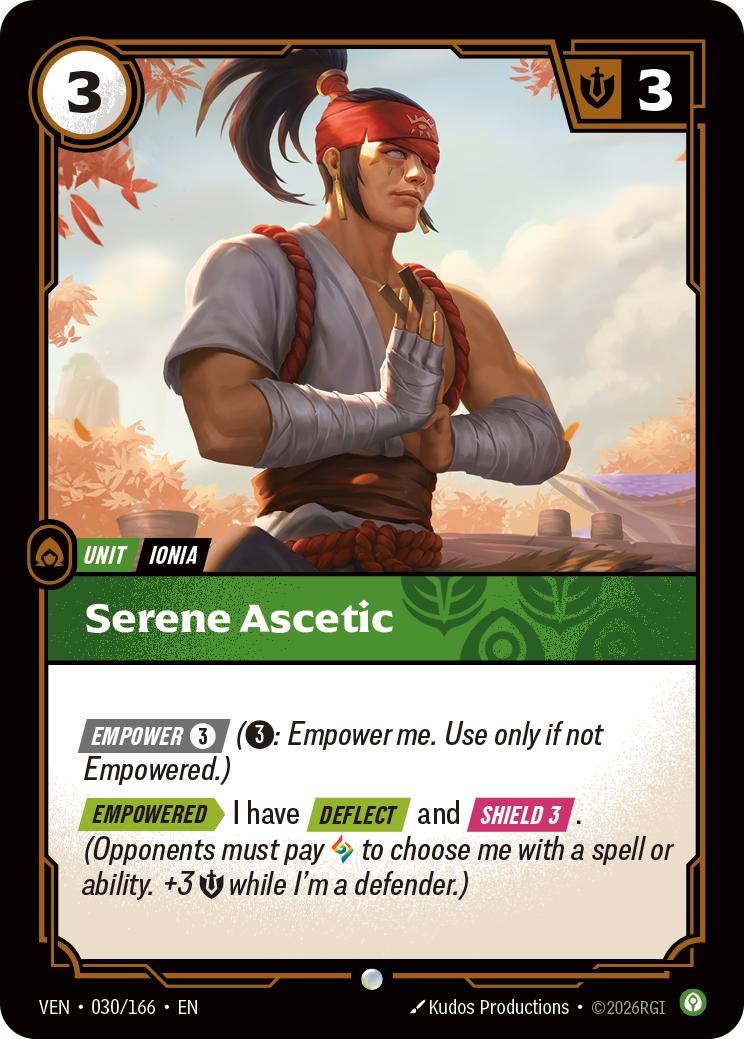 Riftbound Unit: Serene Ascetic