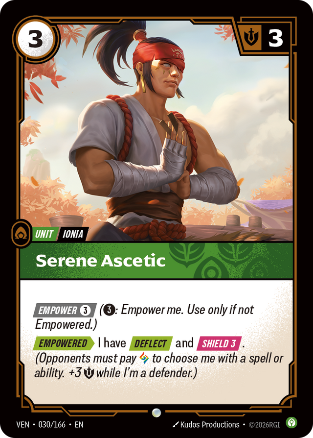Riftbound Unit: Serene Ascetic