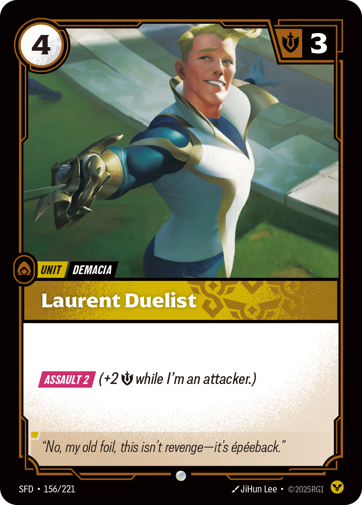 Riftbound Unit: Laurent Duelist