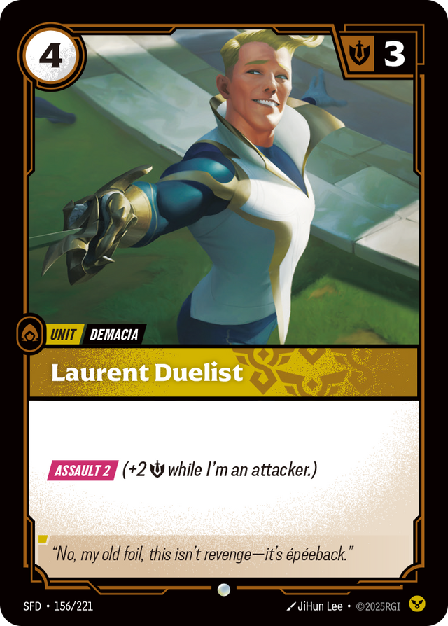 Riftbound Unit: Laurent Duelist