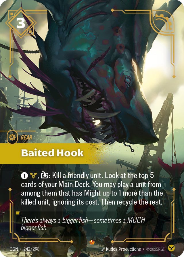 Riftbound Gear: Baited Hook