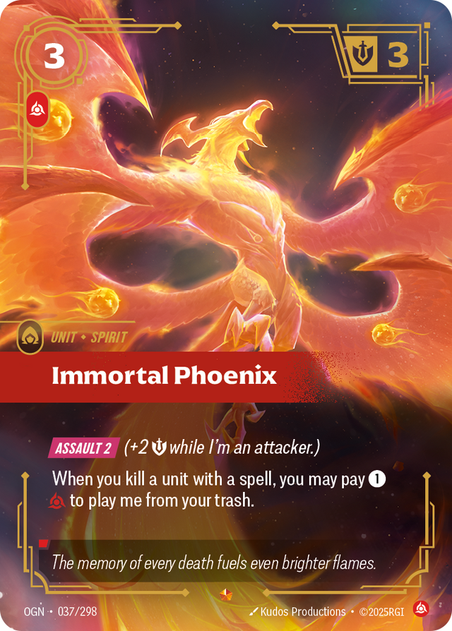 Riftbound Unit: Immortal Phoenix