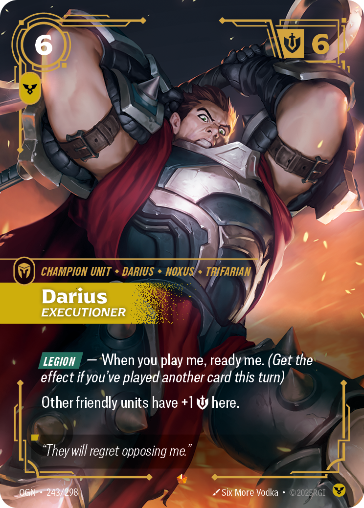 Riftbound Champion Unit: Darius