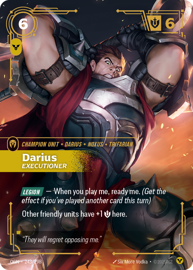 Riftbound Champion Unit: Darius