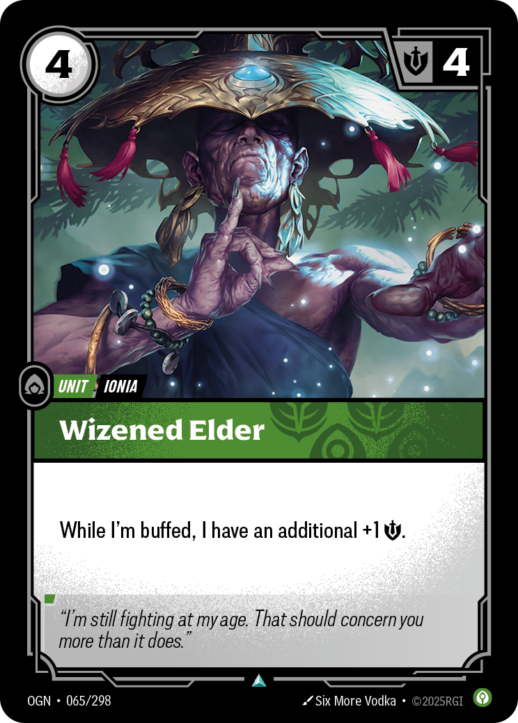 Riftbound Unit: Wizened Elder