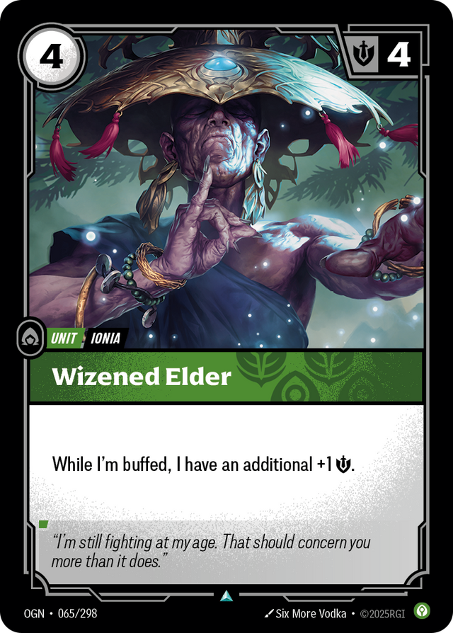 Riftbound Unit: Wizened Elder