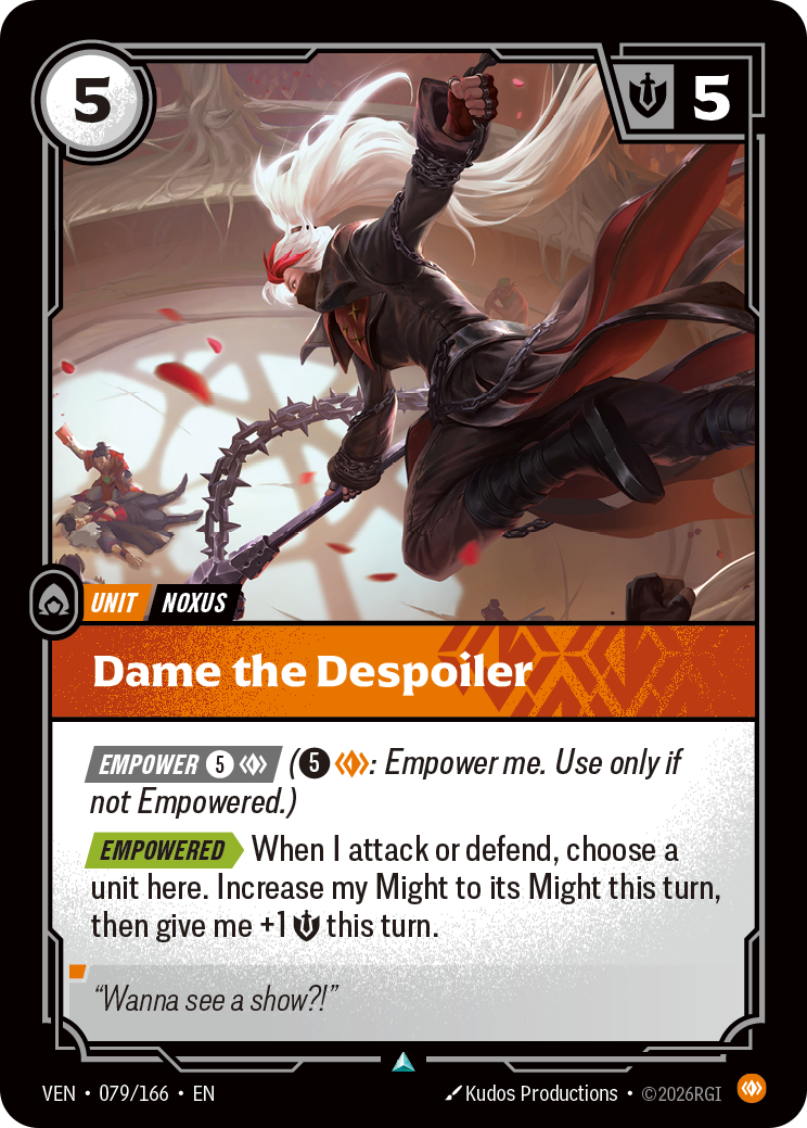 Riftbound Unit: Dame the Despoiler
